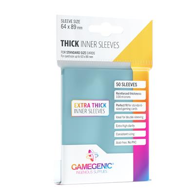 Gamegenic Thick Inner Sleeves